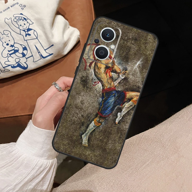 Чехол для телефона Muay Thai Kickboxing Fight для OPPO Reno 13 13F 12 11 F 8T 7 8 10 Pro OPPO Find X8 Pro X6 X3 X5 Lite Cover