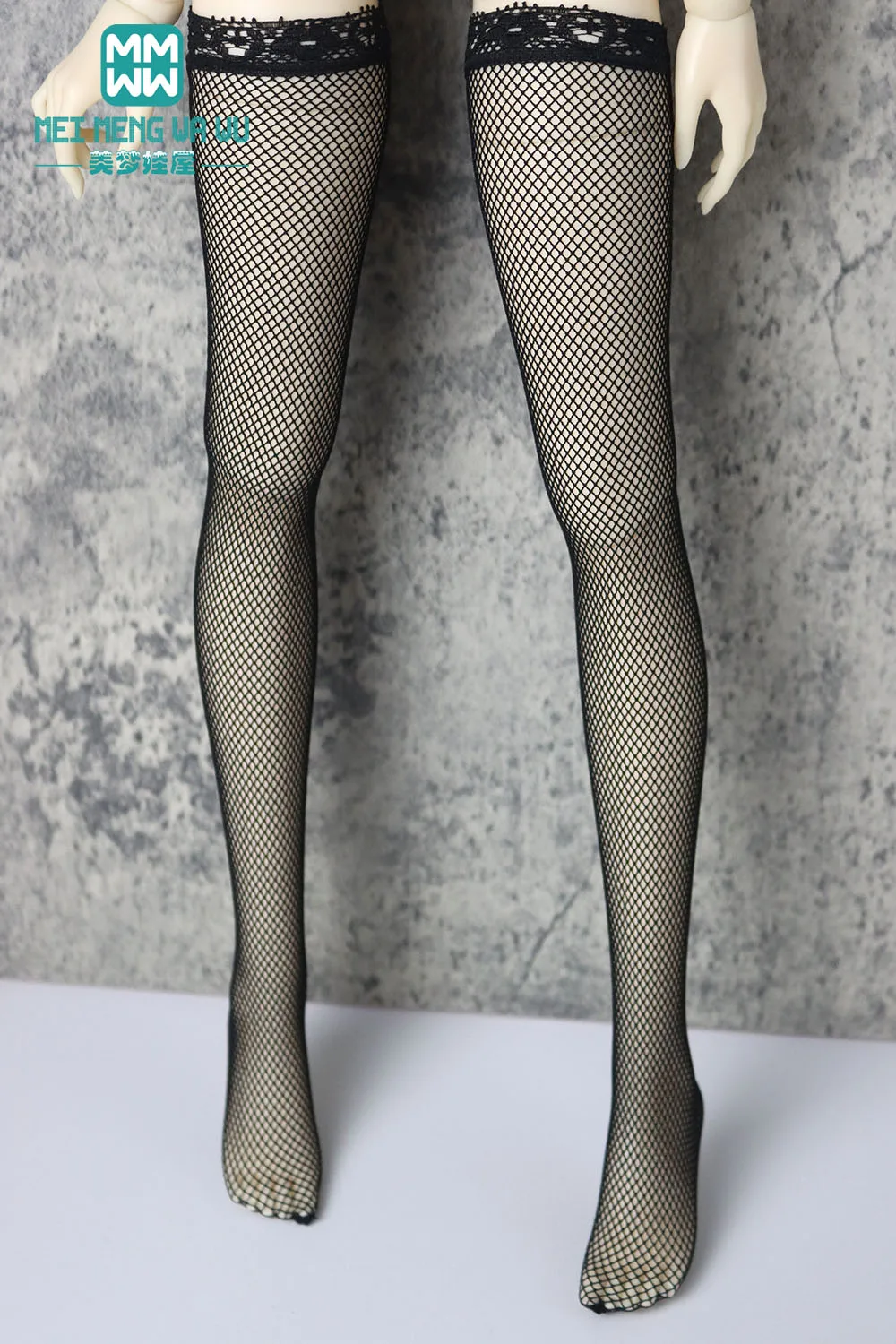 Puppenzubehör für 1/3 1/4 1/6 BJD DD SD YOSD Puppen Modische Spitzenstrümpfe – Detail 9