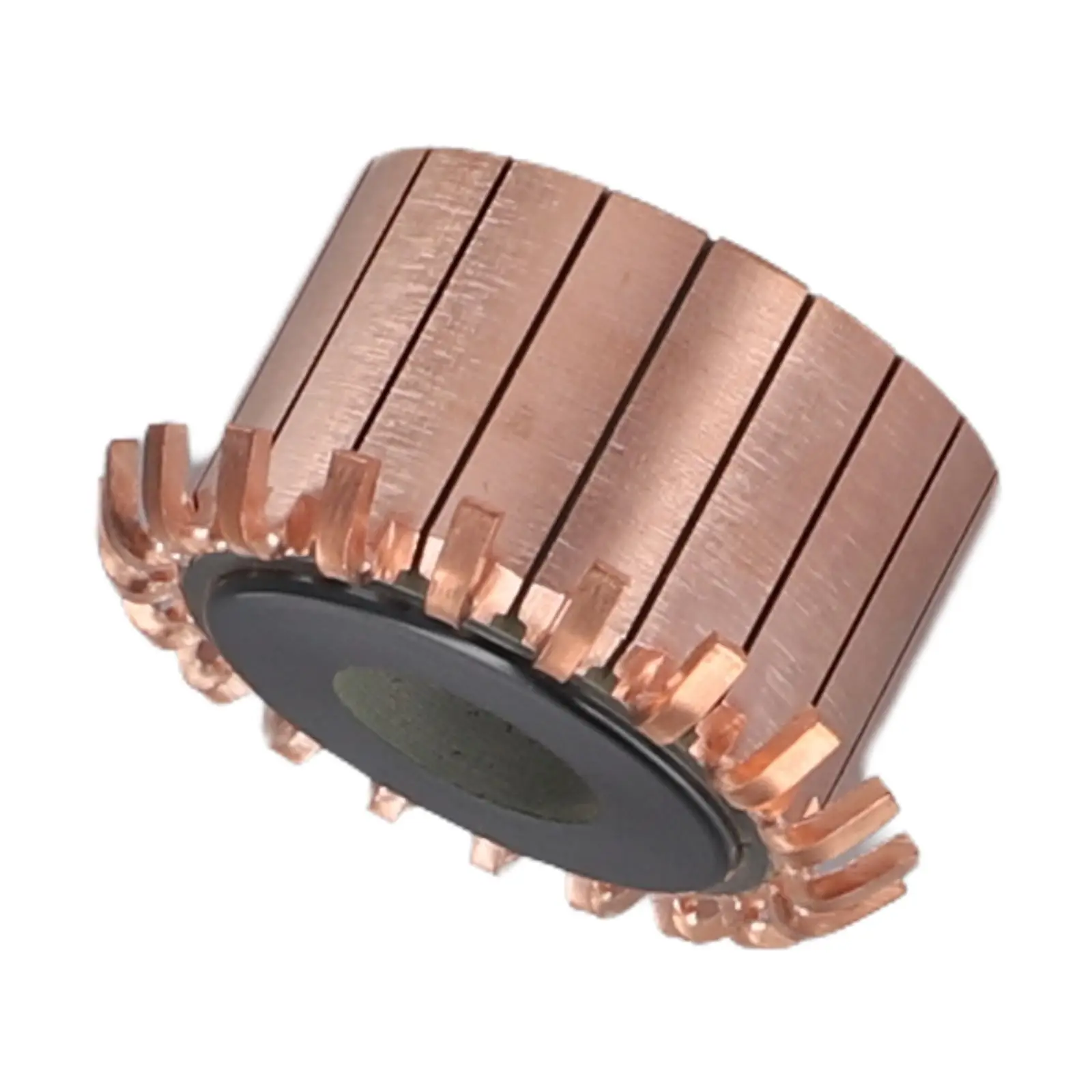 22-Segment Vacuum Motor Commutator Compatible with Standard DC Motor Sizes Including 23.4 mm x 8.15 mm x 15.5 mm