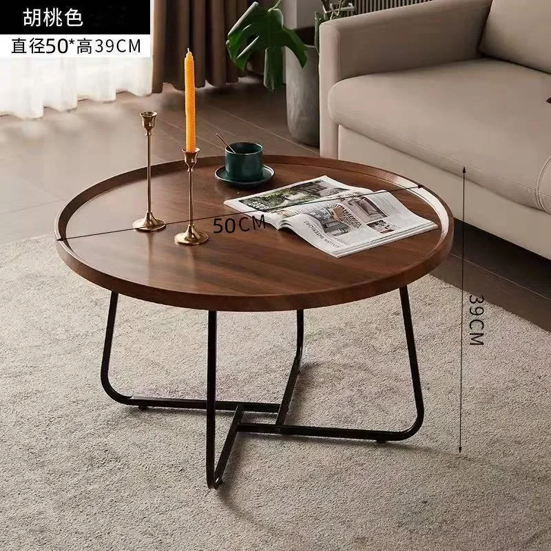 Coffee Table For Living Room Scandinavian Light Luxury Dining Table Multifunctional Modern Simple Household Round