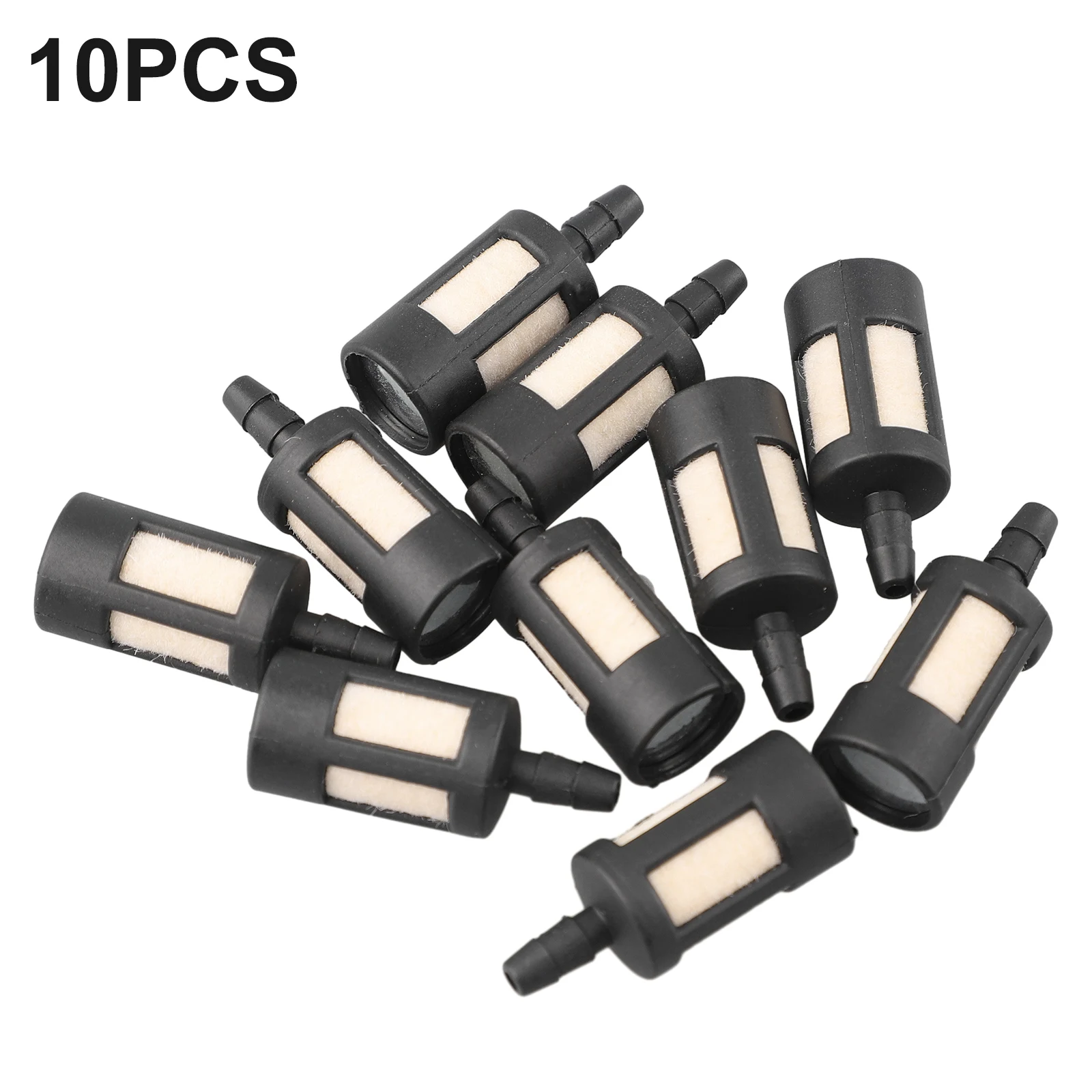 

10PCS Universal Fuel Filter For Gasoline Grass Cutter For Chainsaws Blowers Trimmer Chainsaw Carburetor Garden Tools