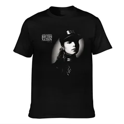 Janet Jackson Rhythm Nation 1814 Men's Cotton Casual Breathable Round Neck ShortSleeved TShirt Comfortable Top Black