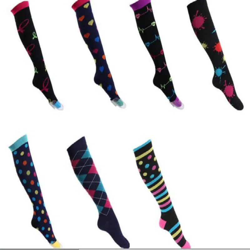 

2024 Men Women Compression Socks Are The Best For Graduating Athletic And Medical Running Flying Traveling(5/6/7pairs)15-20 Mm