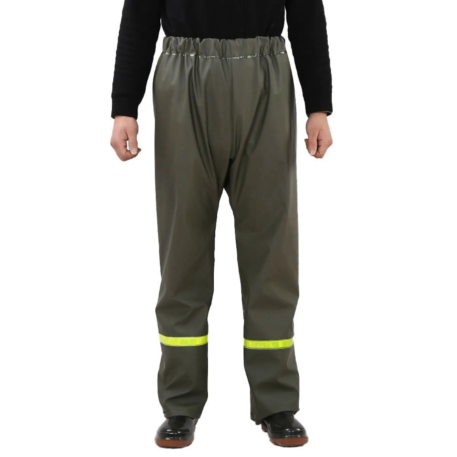 

Mens Rain Pants Fishing Wear Riding Thickened Rainproof Thickening And WearResistance Double Layer Breathable Waterproof Pants