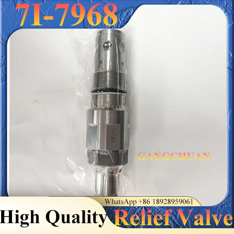 Rotary Control Relief Valve 7I-7968 7I7968 for E320 E320L E320A E320BL Excavators Construction Machinery