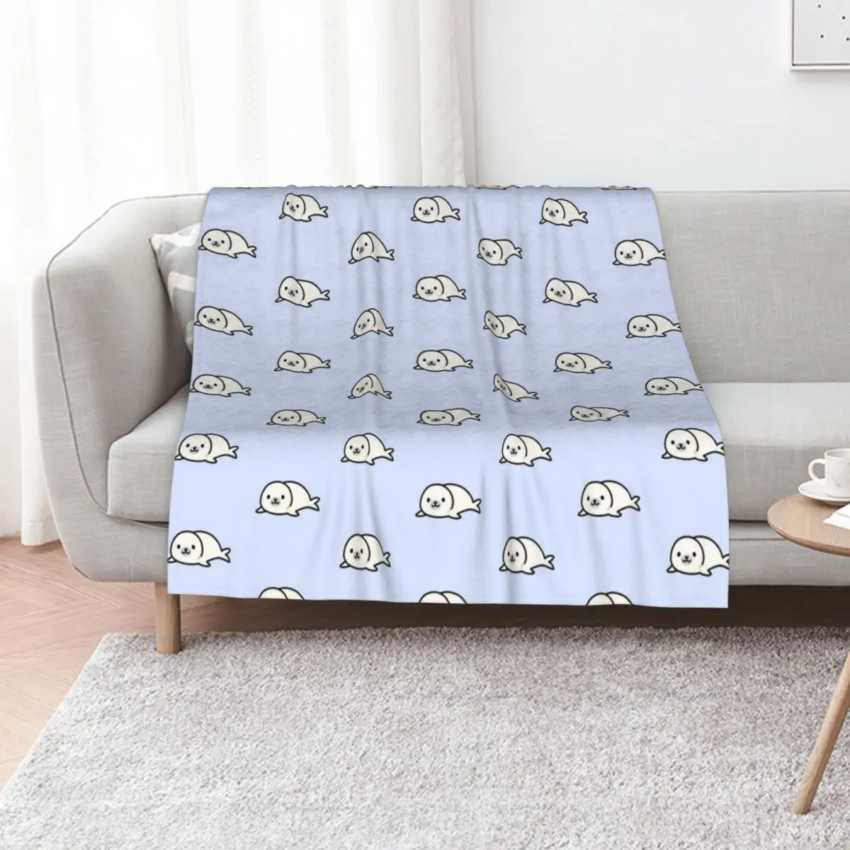

Seal Throw Blanket Soft Beds Stuffeds anime Sofa Quilt Blankets