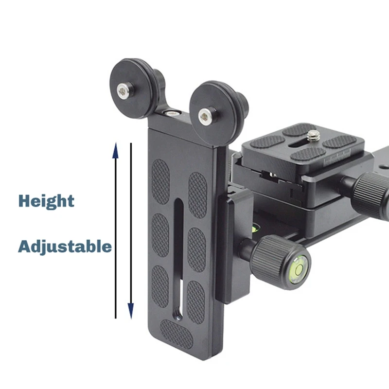 L-200 Telephoto Lens Support Bracket Long-Focus Stand Holder Screw Thread for Tripod Ball Head DSLR HCCY-DT30