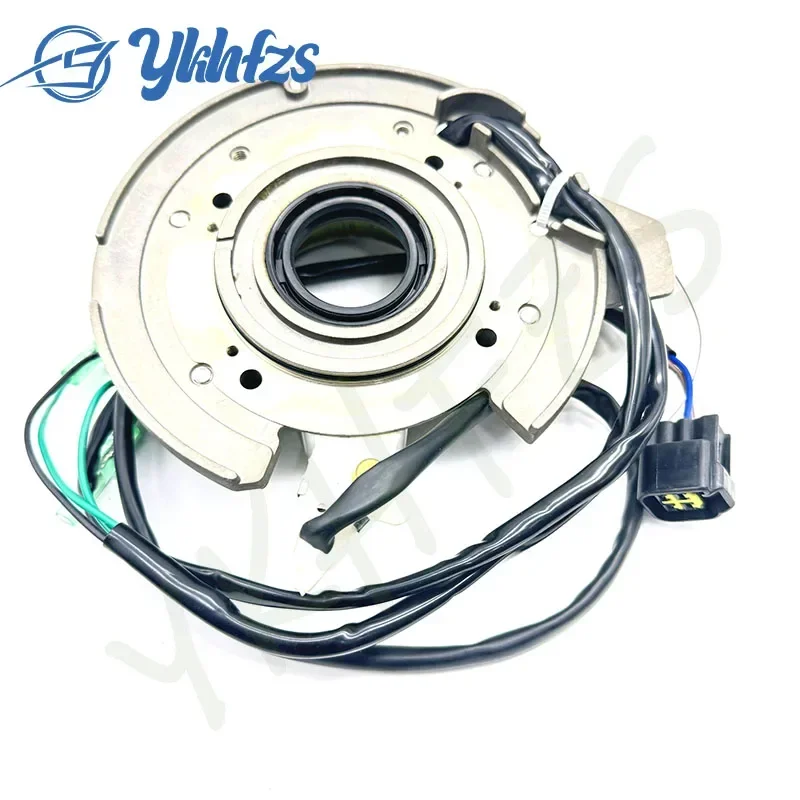 66T-85560-00 Base Assy (W/lighting Coil) For Yamaha Outboard 40hp 40X E40X 1998-2017 Topteng Magneto Generator Stator ，66T-85560