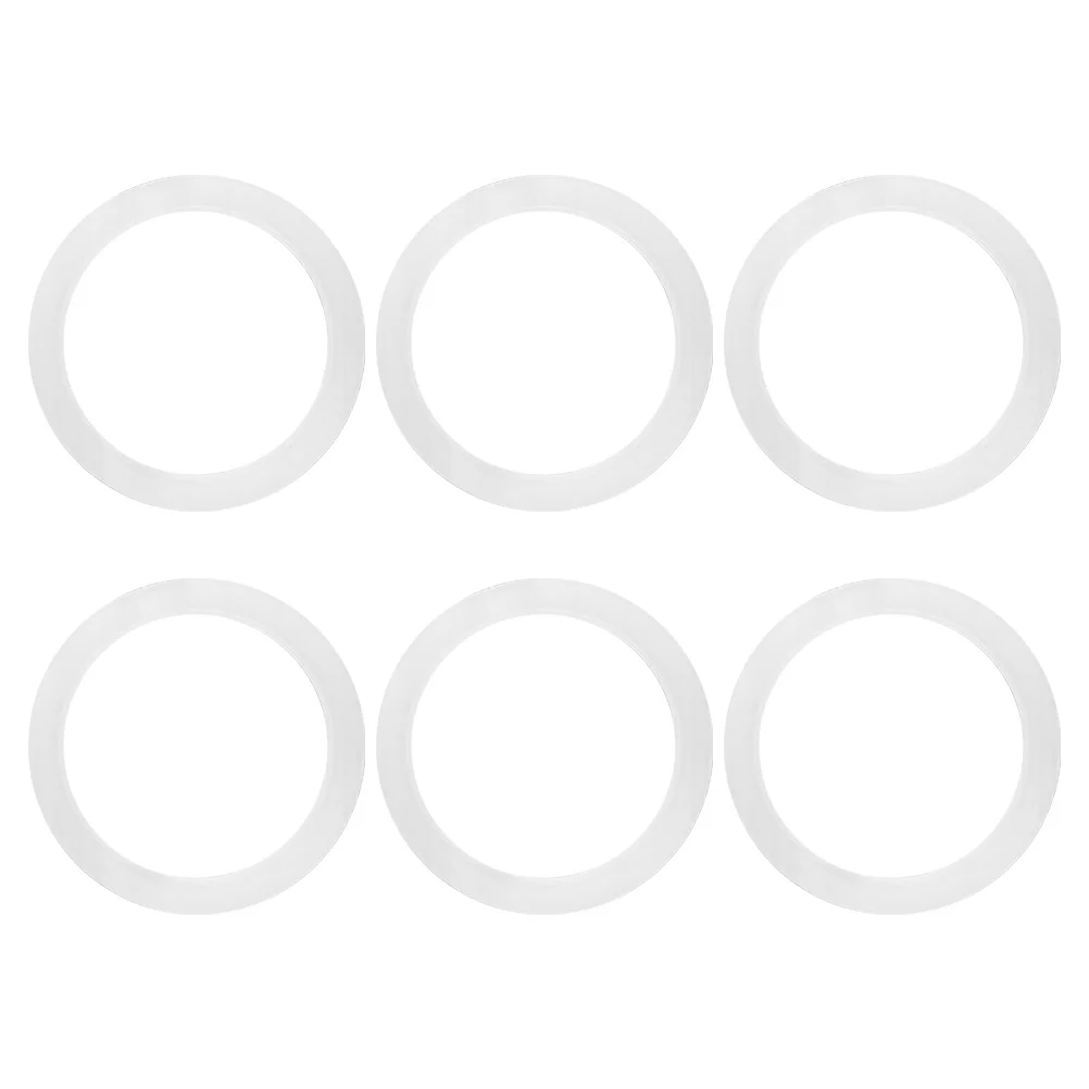 6 قطعة صانع القهوة حلقة الختم سيليكون عالية مقاومة للحرارة إبريق قهوة طوقا استبدال الملحقات لوازم المطبخ #5