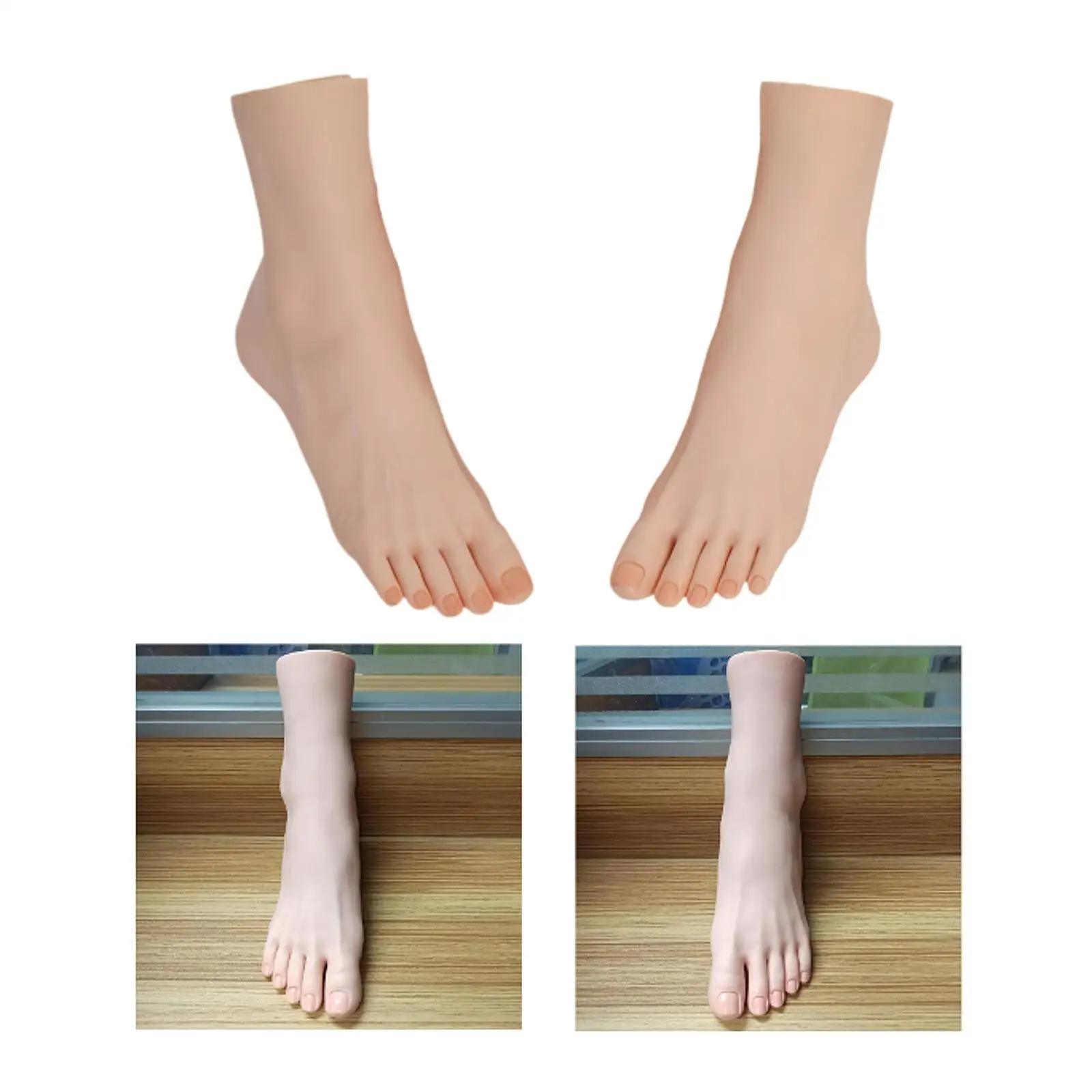 

Foot Model Display Jewelry Display Stand Sock Display for Retail Shop Chains