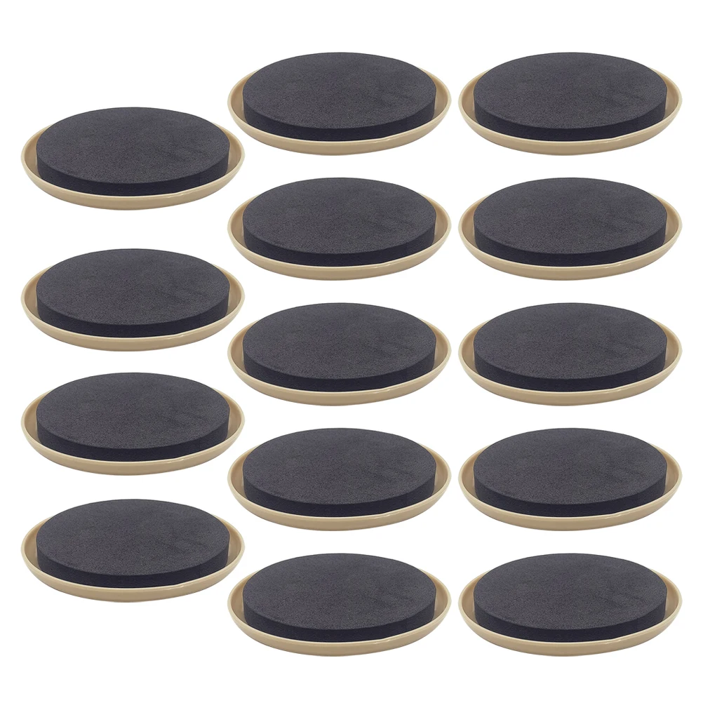 

16 Pcs Furniture Sliders 3 5 Inch Heavy Duty Moving Pads for Sofas Tables Chairs Protect Floors Reduce Scratches Reusable Glide