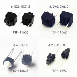 30pcs/lot 6x6mm/9x/13mm Middle 2Pin DIP Long Pin Mini Push Button Switch PCB mounting Momentary Tact Switch Button