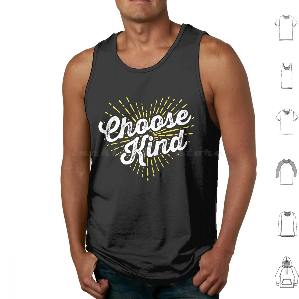 Choose Kind Tank Tops Print Cotton Astronaut Book Lesson Plan Teacher Auggie Anti Bullying Wonder Choose Kind