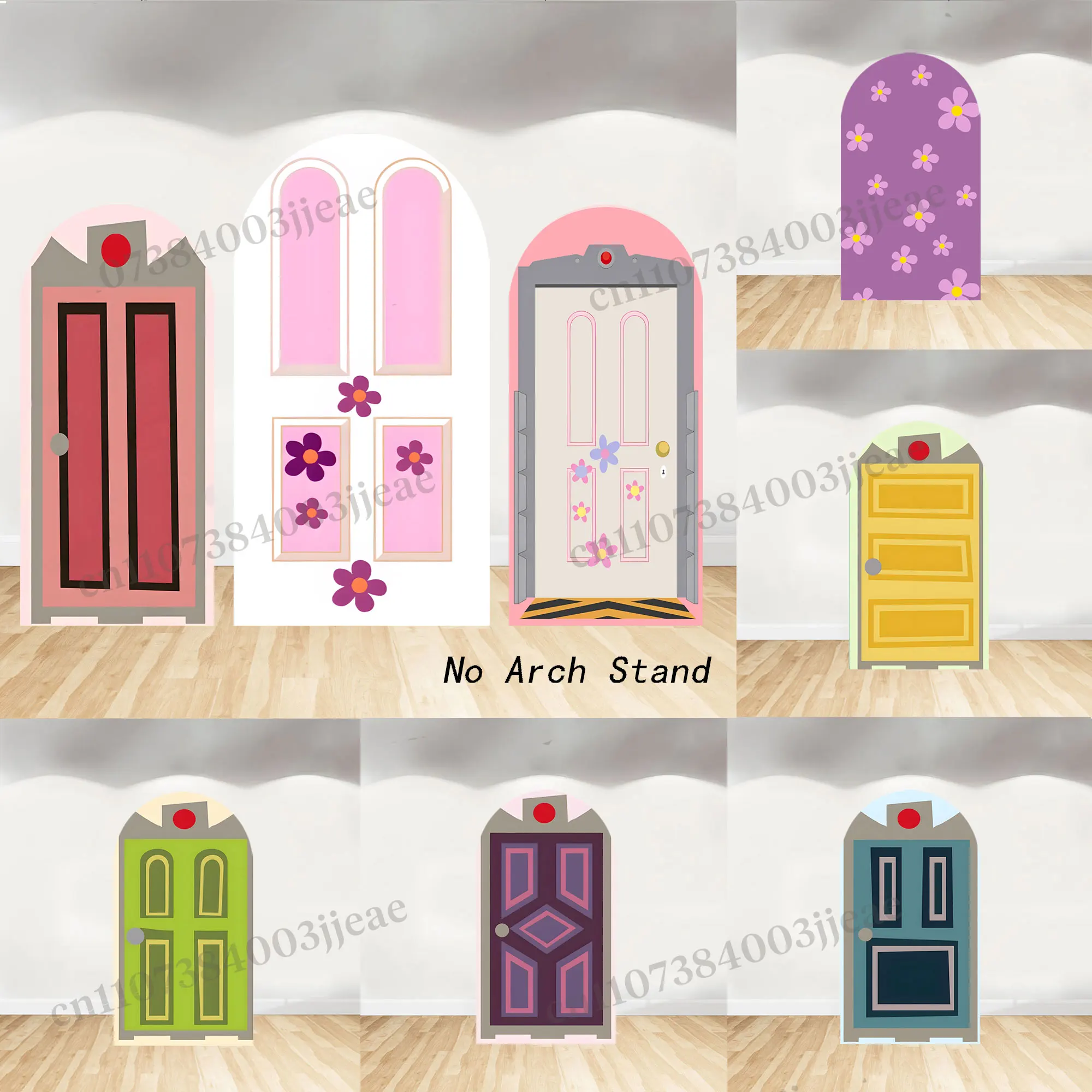 

Arch Monsters University Door Theme Background Girls Boys 1st Birthday Party Baby Shower Decor Banner Backdrop Photography Props