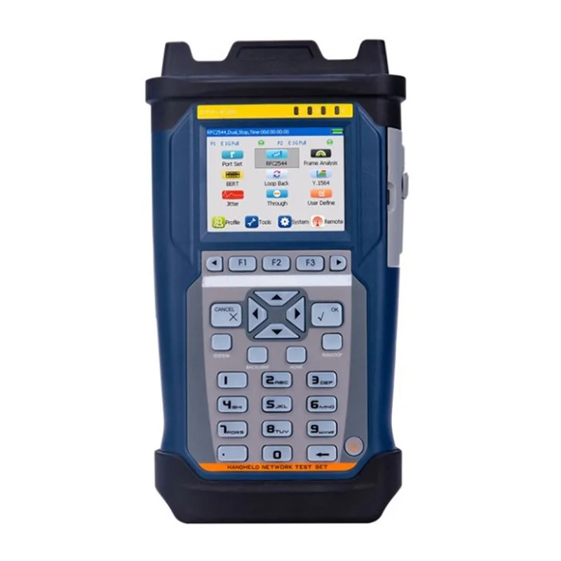 Handheld Gigabit Ethernet Test Set FFS6126 Ethernet Network Analyzer Gigabit Ethernet Tester