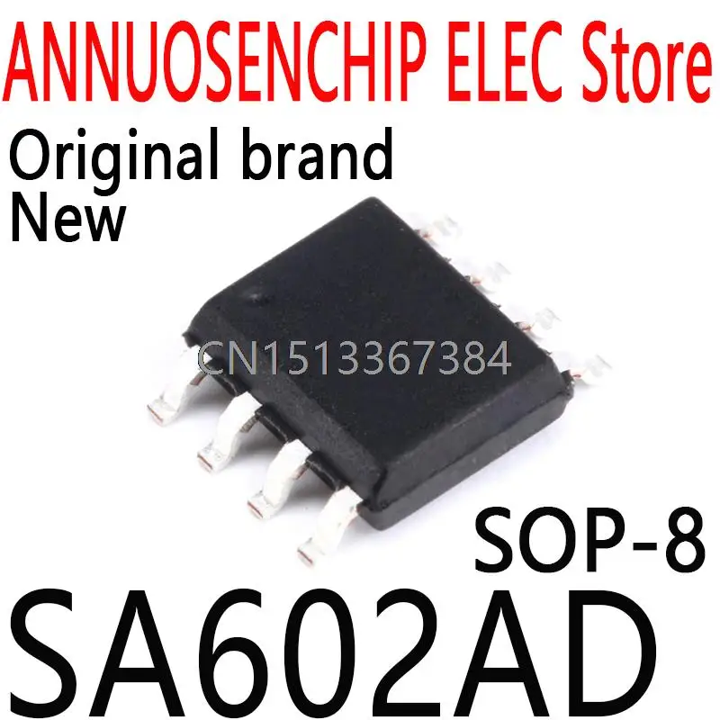 10PCS New and Original SA602 SA602A SOP-8 SA602AD 