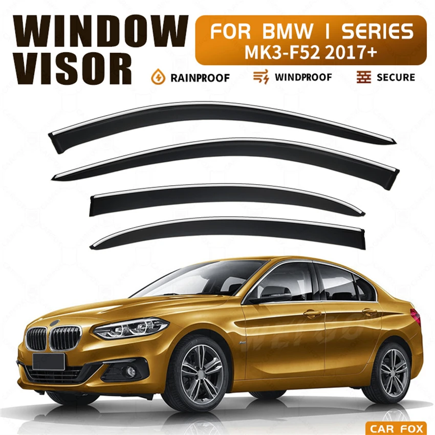 

Для BMW серии 1 E87 F20 F52 оконный козырек, защита от атмосферных воздействий, дверной козырек, вентиляционные шторы, вентиляционные шторы, яркая полоса