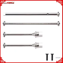 #45 steel Dogbone Center Driveline Set, Rear Axle Shafts for 1/18 Axial Yeti Jr. Can-Am Maverick upgrade parts