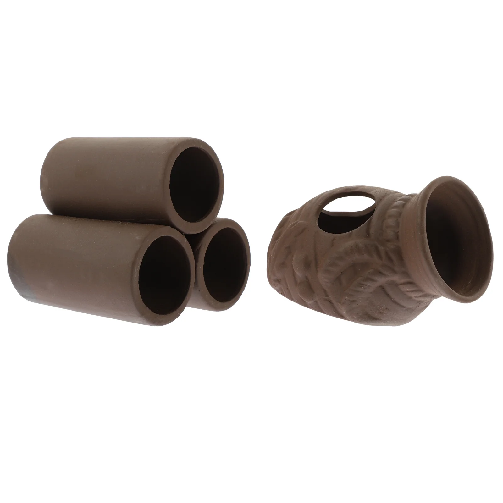 

2 шт. укрытий для рыб и креветок, не выцветающий декор для аквариума, ландшафтный дизайн для пресноводных аквариумов, скрытые укрытия