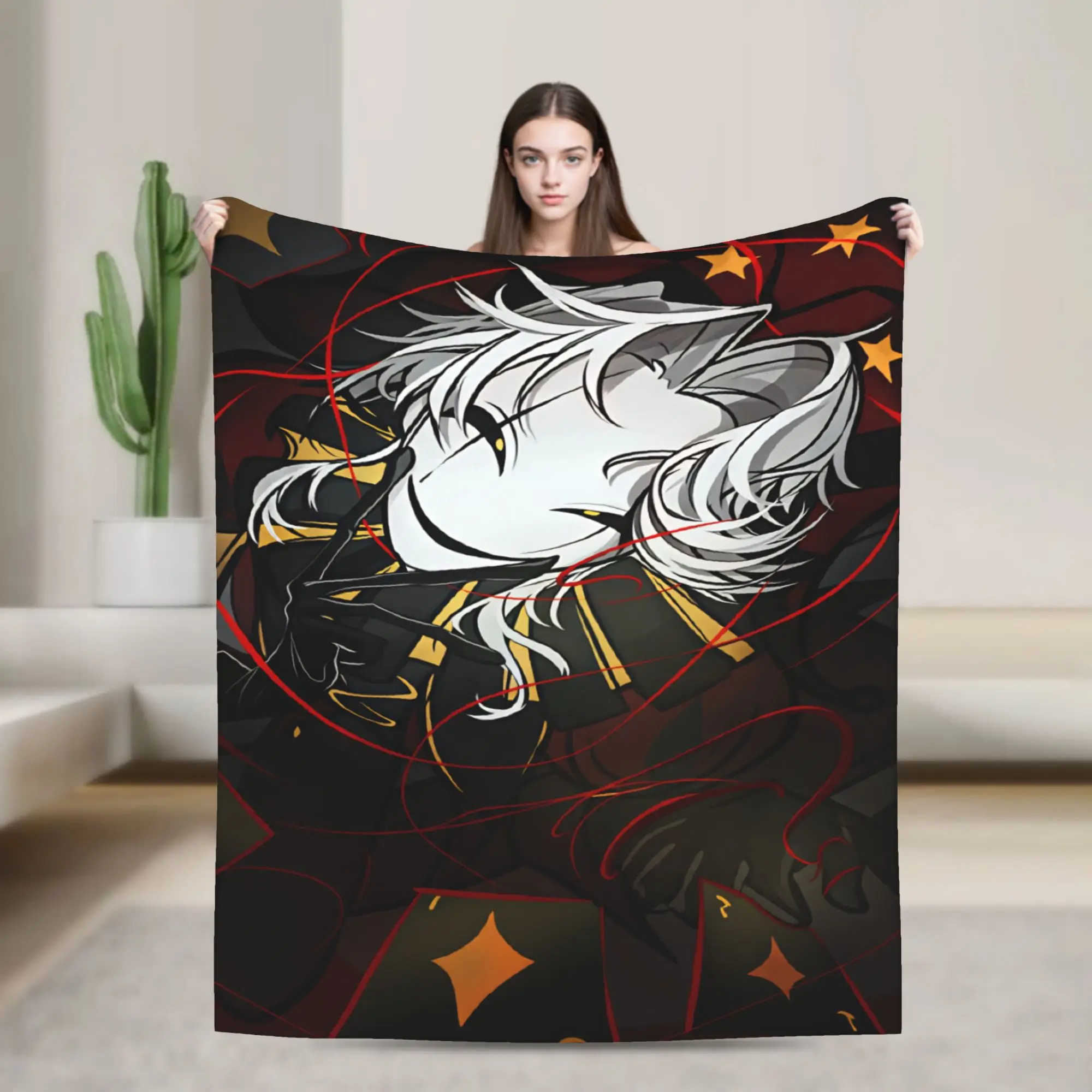 The Freak Circus  Flannel Blanket Winter  Soft Durable Bedding Throws for Kids Bedroom Graphic Bedspread Sofa Bed Cover