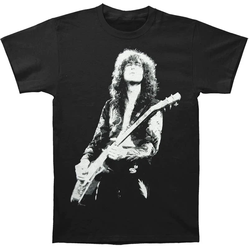 Y2k Summer European-American Style Led Zeppelin Punk Rock Band Retro American-style Streetwear Men's and Women's T-shirts