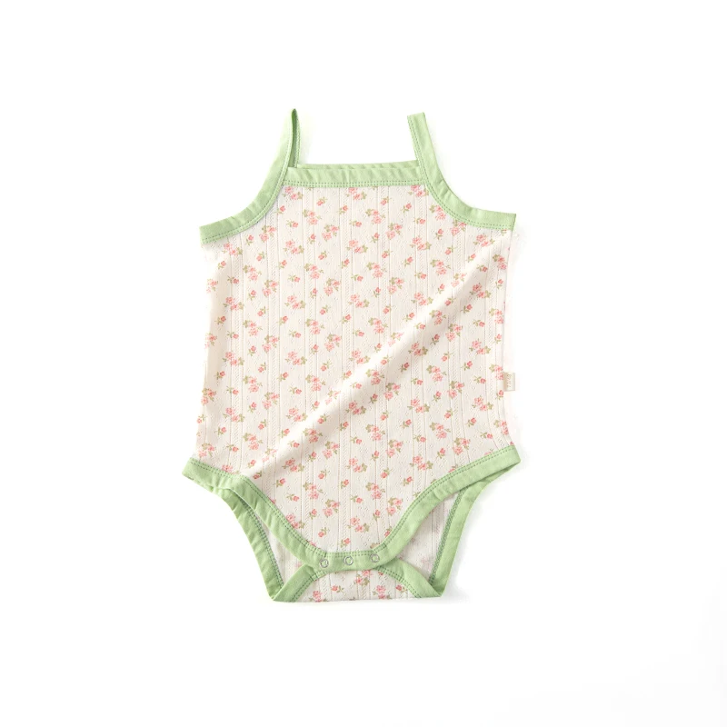 Summer infant baby girls Romper strap cotton Romper Bodysuits Onesie Fashion Kawaii Baby Clothes