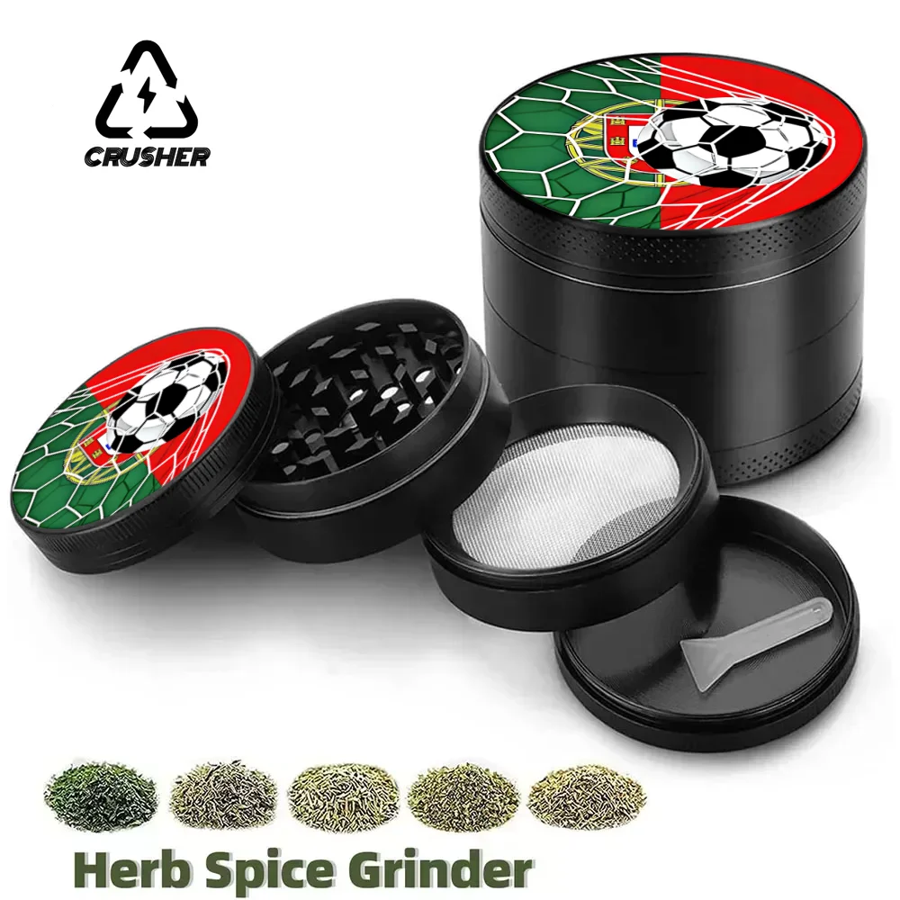 

Mini Herb Grinders Metal for Smoking 4 Layers 50mm Mill Zinc Alloy Tobacco Dry Herbal Grass Grinder Smoke Crusher Accessories