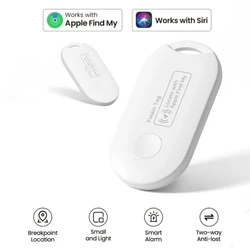 Rastreador GPS para mascotas compatible con Bluetooth, localizador GPS para perros y gatos, Etiqueta inteligente, buscador de llaves de equipaje, Compatible con IOS, Find My APP