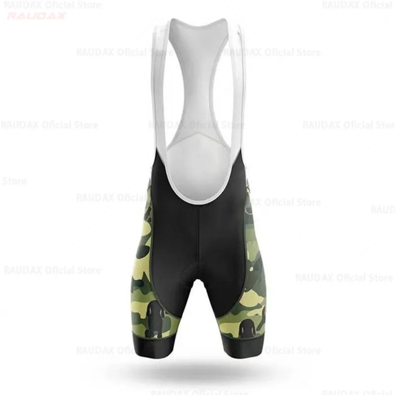 Camouflage Cycling Bibs Shorts Mountain Bike Breathable Men\'s 19D Gel Padded Bike Tights Triathlon Man Pro Bicycle Shorts Under