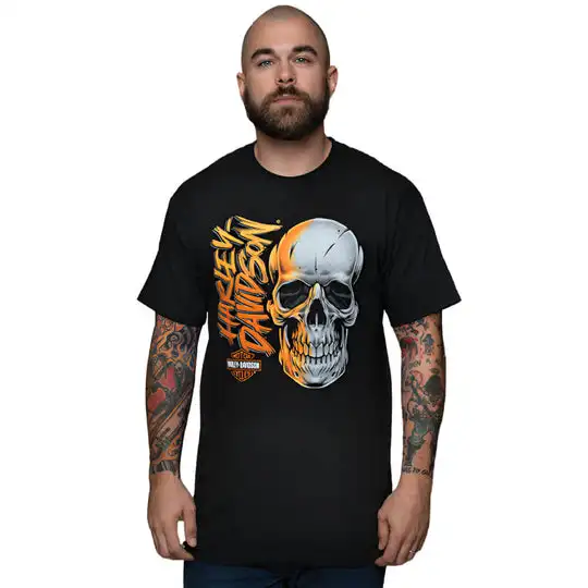 

2025 Summer Luxury Joint Brand Letter Pattern Printed Cotton T-shirt Short Sleeve Racing T-shirt Men and Women Motorcycle