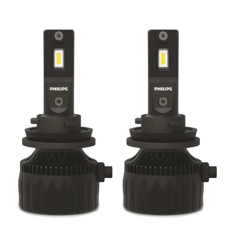 Philips Ultinon Rally 3551 H11 LED Headlight Bulbs 50W 4500LM High Output 6500K White Replacement Car Headlamp LED Lights 1 Pair