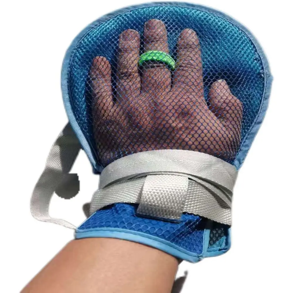 Breathable Anti Pull Tube Restraint Gloves Adjustable Detachable Hand Infection Protectors Zipper Anti Scratch