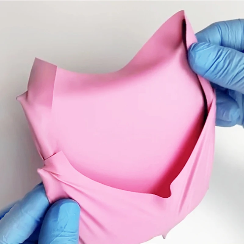 حامل إطار السد المطاطي للأسنان من ألياف الكربون المطاط يربك أداة عالية المرونة مختبر طب الأسنان فتاحة الفم الجراحية #4