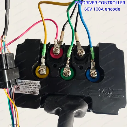 Export hot-selling 60V2500W3000RPM sine wave encoder motor plus remote drive controller set
