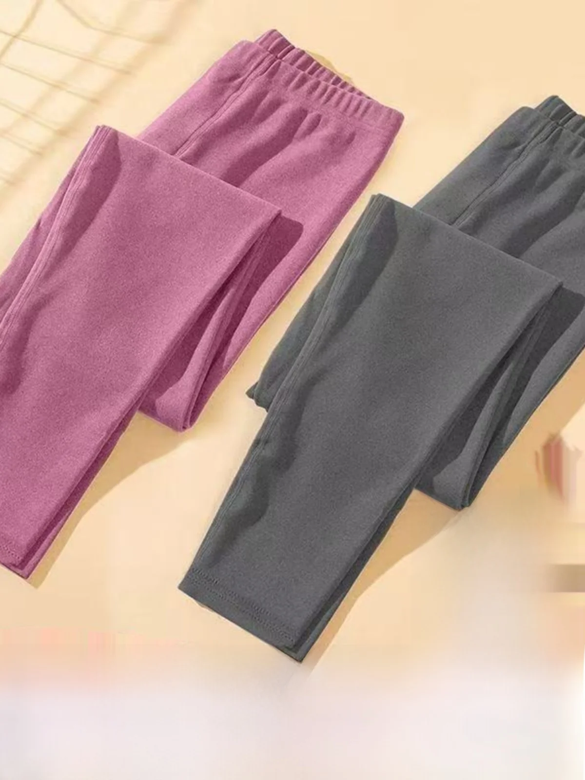 Double-Sided Heated Slimming Thermal Pants Women's Autumn Winter plus Size Inner Wear Seamless Leggings Fashionable Trousers