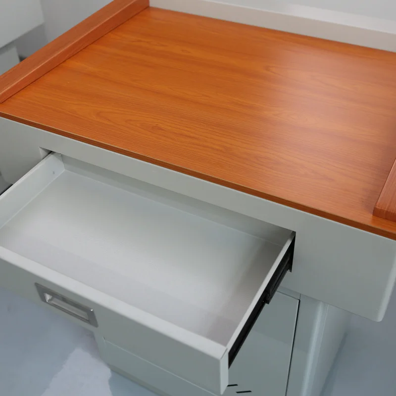Multimedia podium, steel podium, school classroom lecture table