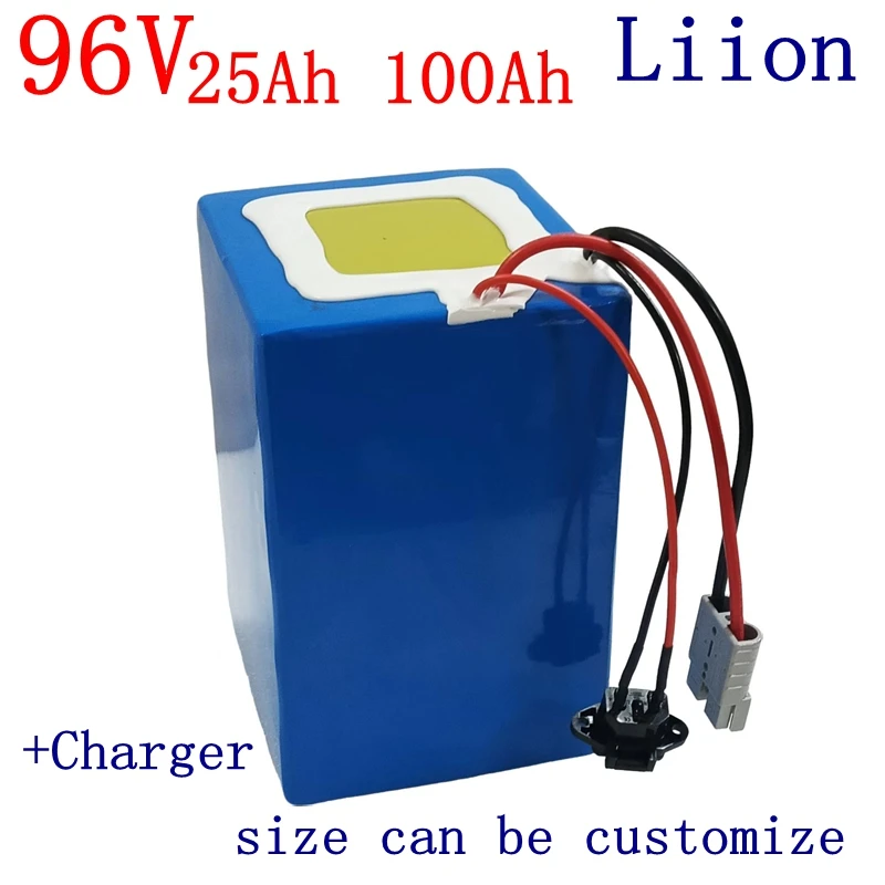 

96V 25-100Ah Li ion Battery Bluetooth App BMS 27S for 4KW 8KW Motorcycle motorcycle Floor Golf Cart