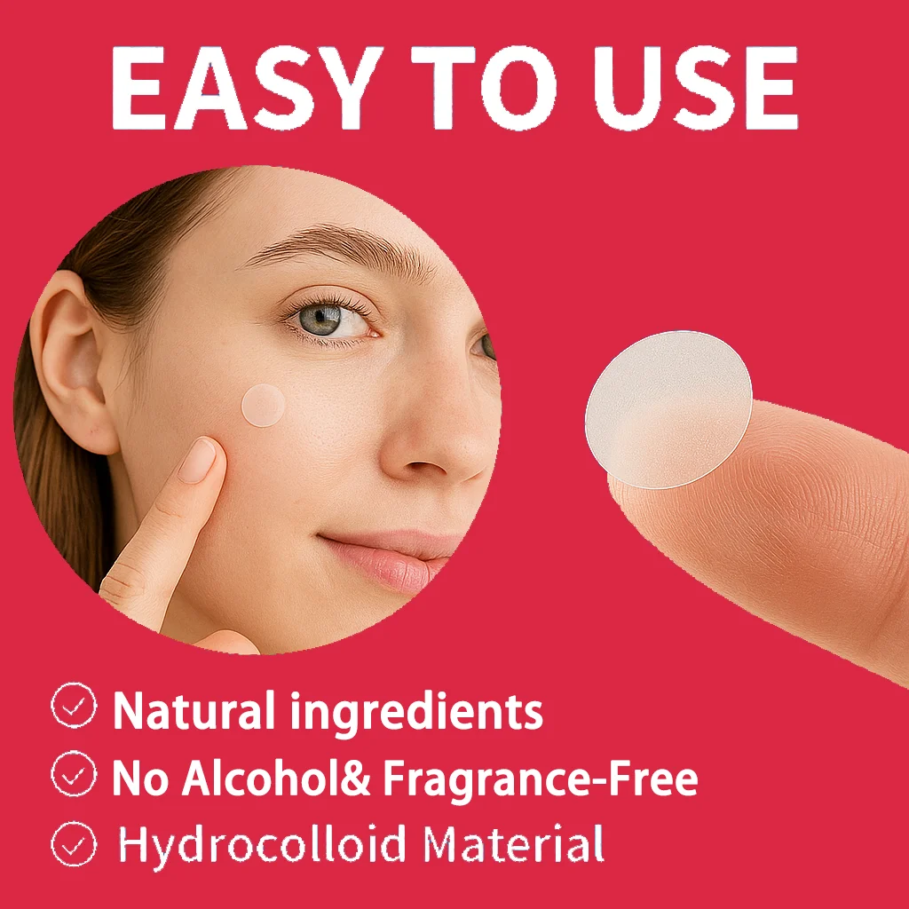 400/1200 Pieces Hydrogel Acne Patches for Deep Cleansing Non-Irritating Facial Skincare Essential for Blemish Coverage