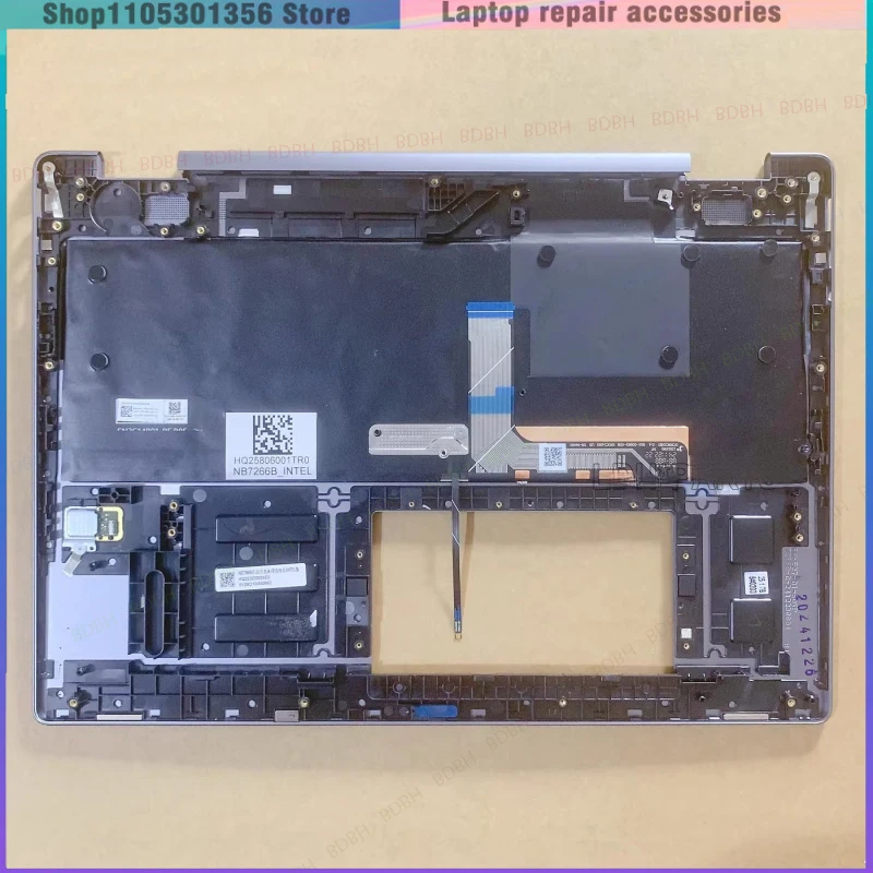 New Palmrest Upper Case US Backlit KB FP For Yoga 7 2-in-1 16ILL10 83JT Laptop