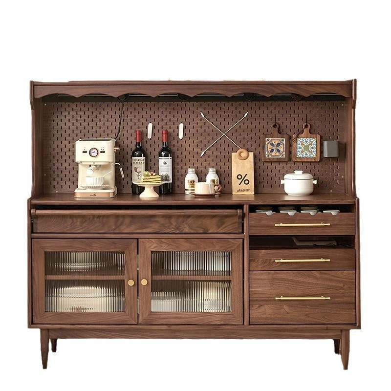 

Living room storage household log storage side cabinet