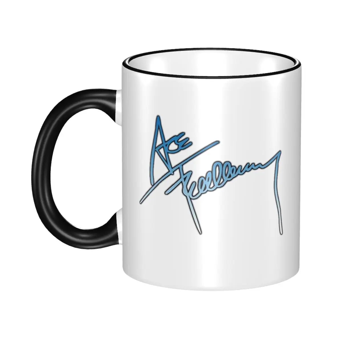 

New Arrival Ace Frehley Logo Merch Mug Cute Kiss Band Coffee Cup