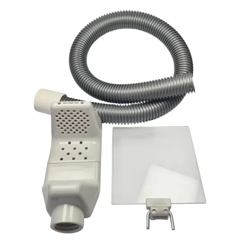 1Set Dental Lab Suction Hood Dust Collector Desktop Vacuum Cleaner with Baffle Plate Dental Lab Equipment