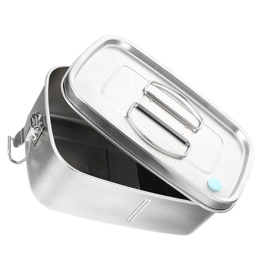 

Stainless Steel Meal Reusable Portable Lunch Box For Adults 304 Household Multi-Function Food Storage