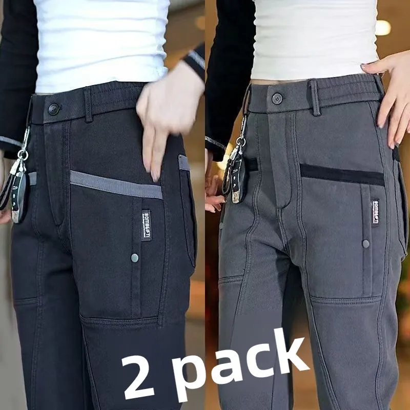 

Летние тонкие повседневные брюки Four ket, свободная прямая рабочая одежда, длинные брюки, грязеотталкивающие большие мужские брюки для папы