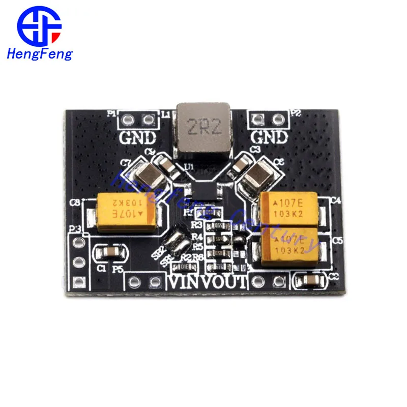 

TPS63020 Automatic Buck-boost Step up Down Power Supply Module 2.5V 3.3V 4.2V 5V Lithium Battery Low Ripple Voltage Converter