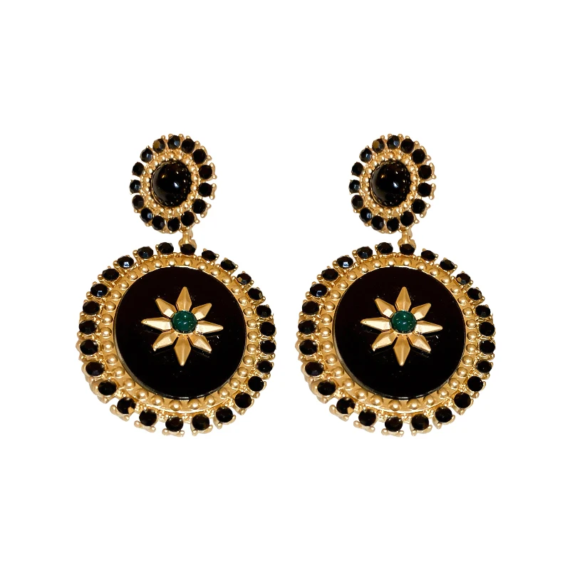 

New Chinese high-end exaggerated temperament earrings