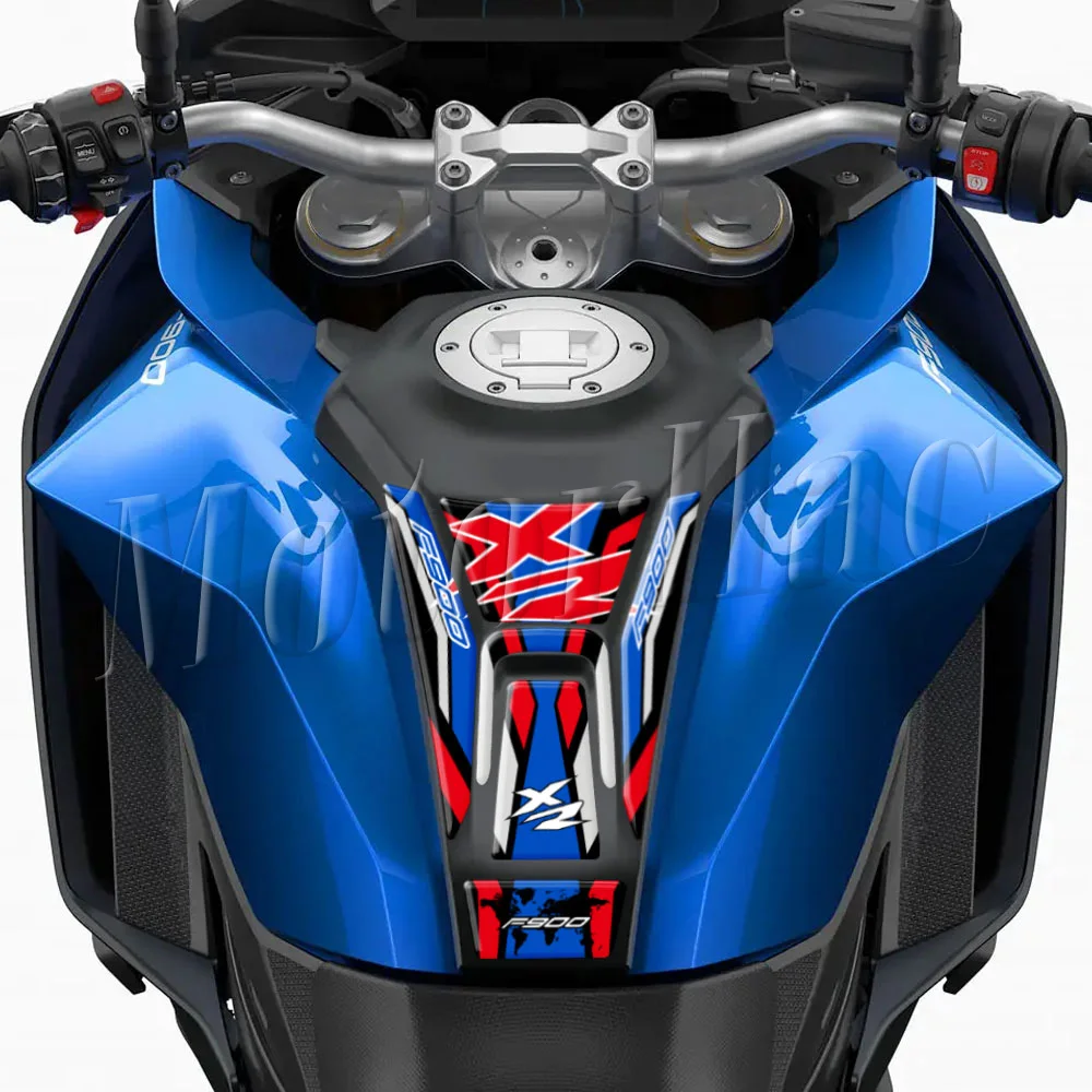 3D Motorcycle Tank Sticker Tank Protection Decal Accessories Waterproof For F900XR F900 XR F 900 XR 2020-2025 2024