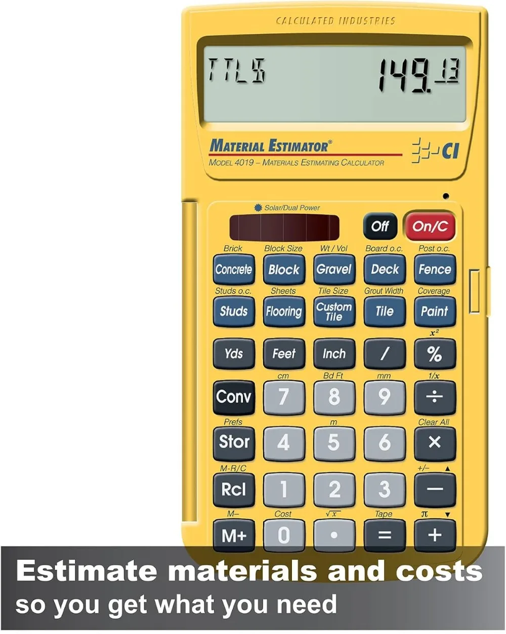 آلة حاسبة تقدير المواد لمشاريع وبناء DIY |   حساب التكلفة السهلة للأقدام والبوصات والساحات