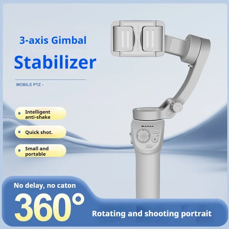 Mobile Phone Stabilizer Selfie Stick 3-Axis Gimbal Phone Holder Video Record Stabilizer for Xiaomi iPhone Cellphone Smartphone