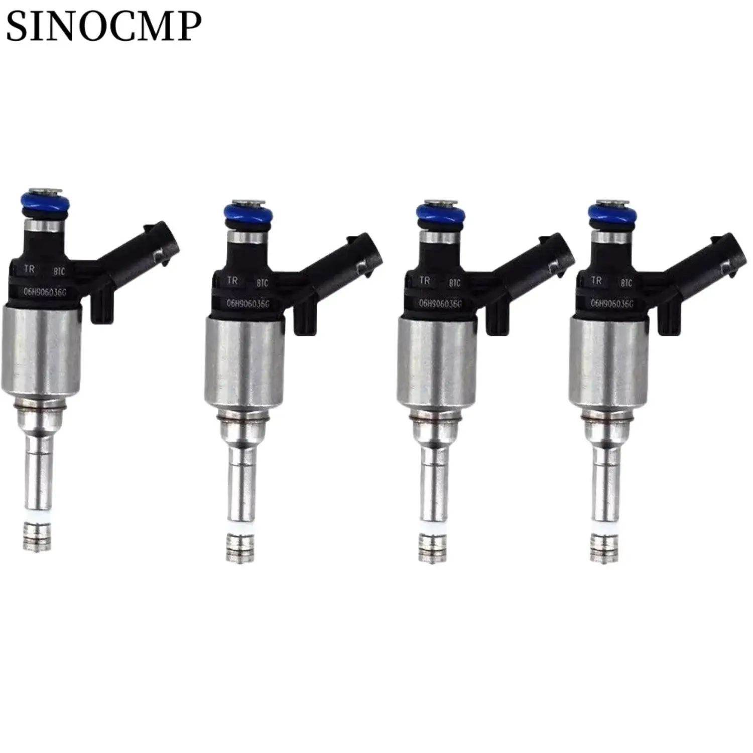 

4pcs Fuel Injectors 06H906036G For VW Volkswagen Beetle Jetta Passat GTI Tiguan AUDI A3 A4 A5 Q5 TT 2.0TSI Parts Replacement